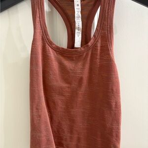 Lululemon Athletica Copper Tank Top